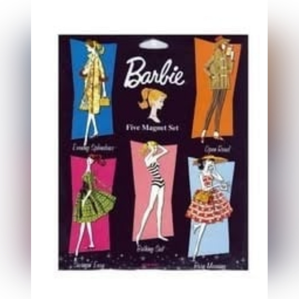 Ata-Boy Barbie Magnet Sets Evening Splendor, 70's, 80's & Fashion Model